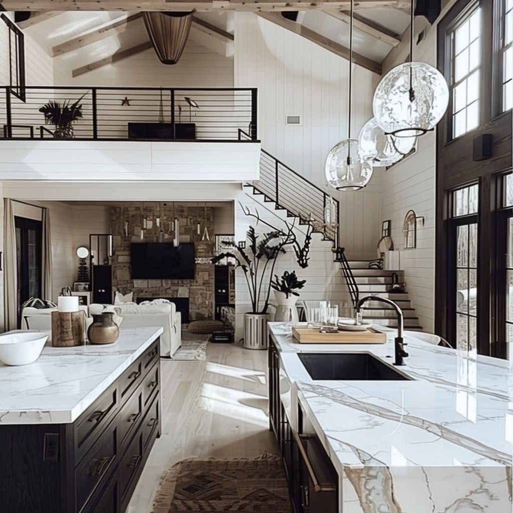 barndominium kitchen