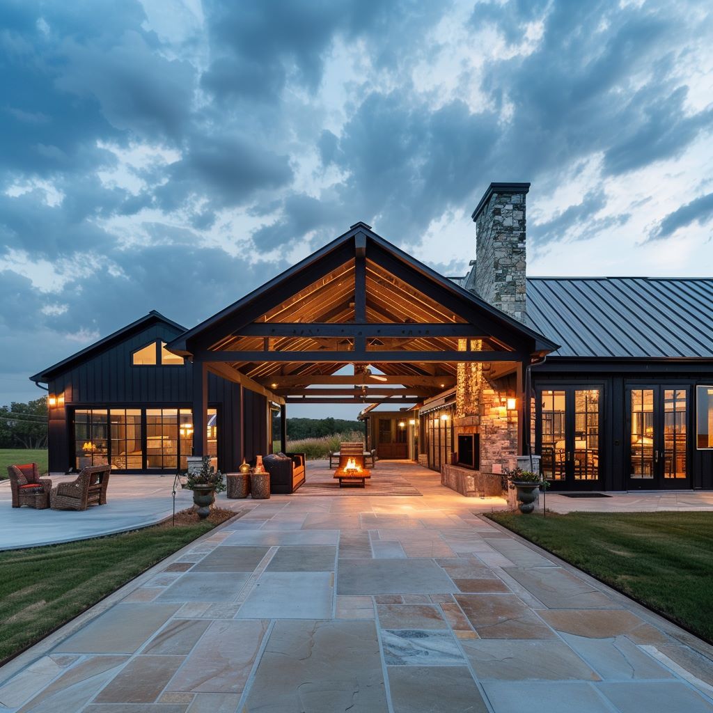 barndominium breezeway