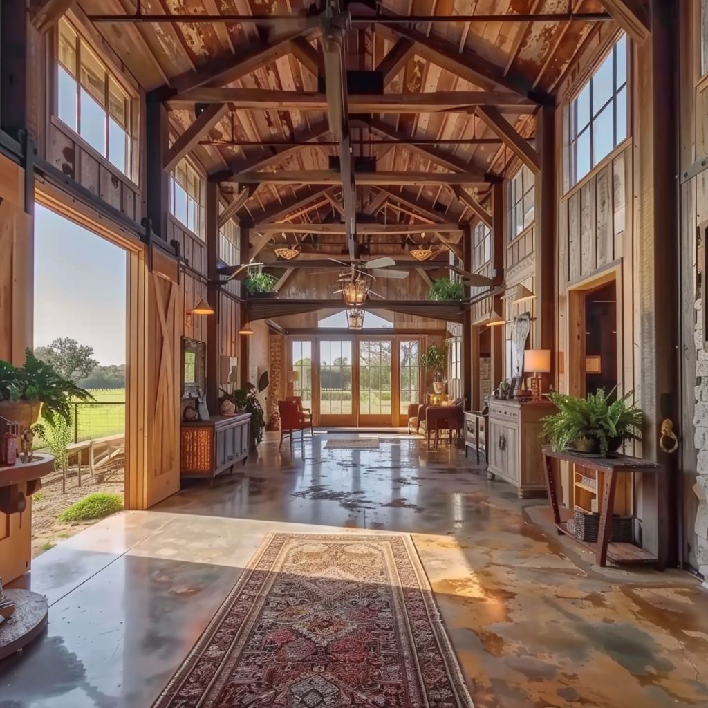 barndominium breezeway